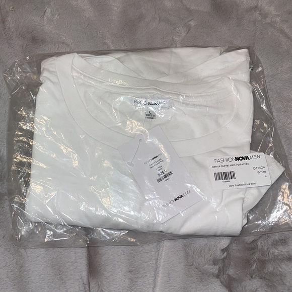 FASHION NOVA MEN WHITE TEE - Picture 7 of 7